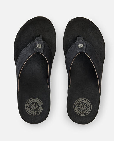 RIP CURL Pacific Rinse Bloom Open Toe  BLACK/ BROWN