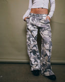 RUSTY Camo-Mile Low Rise Cargo Pant - CAMO