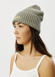 AFENDS Day Dream Hemp Beanie - OLIVE