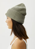 AFENDS Day Dream Hemp Beanie - OLIVE