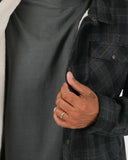 TOWN & COUNTRY Canyon Sherpa Flannel - CHARCOAL