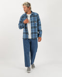 TOWN & COUNTRY Mariner Long Sleeve Shirt - PACIFIC