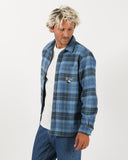 TOWN & COUNTRY Mariner Long Sleeve Shirt - PACIFIC