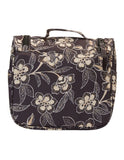 BILLABONG Travel Beauty Bag - BLACK WHITE