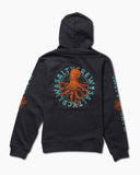SALTY CREW Tentacle Boys Hooded Fleece - NAVY HEATHER
