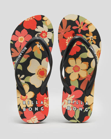 BILLABONG Wildflower Kids Thongs - BLACK