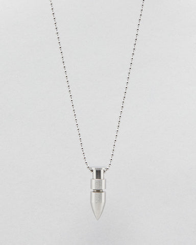 CLASSICS 77 - Stainless Steel Bullet With Opening Ball Chain