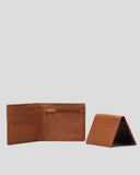BILLABONG Dimension 2in1 Leather Wallet - TAN
