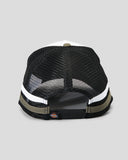 DICKIES Longview Stripe Trucker Cap - WHITE