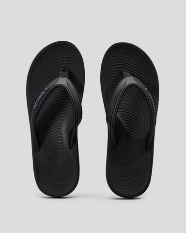 RIP CURL Tunnels Bloom Open Toe - BLACK