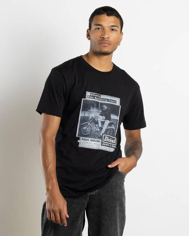 DICKIES Moto Short Sleeve Tee Classic Fit - BLACK