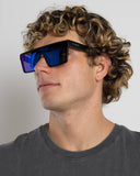 CARVE Royale - MATT BLACK BLUE IRIDIUM INNER TEMPLE PRINT