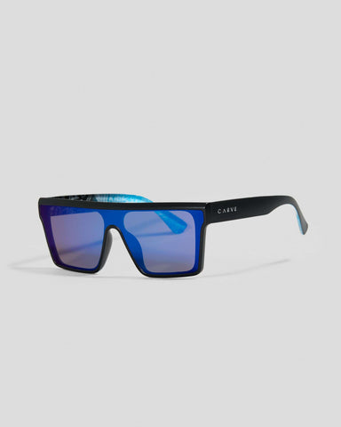 CARVE Royale - MATT BLACK BLUE IRIDIUM INNER TEMPLE PRINT