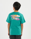 SANTA CRUZ Meek Scratched Slasher Tee - TEAL