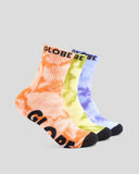 GLOBE Youth All Tied Up 3-Pack Socks - ASSORTED