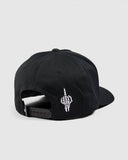 THE MAD HUEYS AHOY FKRS Storm Twill Snapback - BLACK