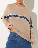 BILLABONG Supalove Sweater - COBBLESTONE