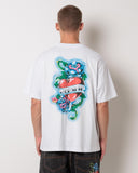 WORSHIP No Ragrets Regular Fit Tee - WHITE