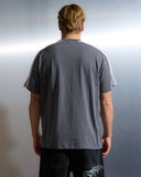 RUSTY Alonso 3.0 Short Sleeve Tee - STEEL