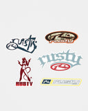 RUSTY Our Kind Sticker Pack - MULTI 8