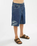 BILLABONG Boys Spec 73 Denim Short - OCEAN WASH