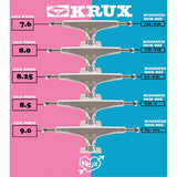 Krux K5 Nora Triangle Standard Trucks Level - 8.25"