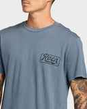 RVCA Frame Up Short Sleeve Tee - VINTAGE NAVY
