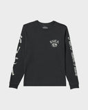 RVCA VA Worldwide Long Sleeve Tee - BLACK