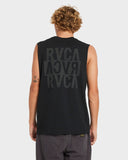 RVCA Staxed Muscle - BLACK