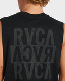 RVCA Staxed Muscle - BLACK