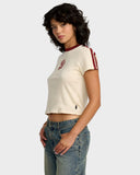 RVCA That Balance Baby Tee - SAND