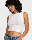 RVCA Shiver Sweater - WHISPER WHITE