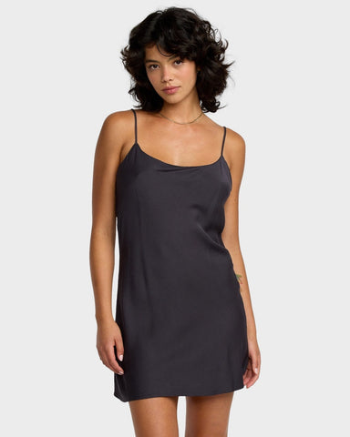 RVCA Macarthur Dress - GRAVEL