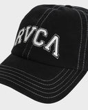 RVCA Contrast Stitch Dad Cap - BLACK