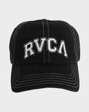 RVCA Contrast Stitch Dad Cap - BLACK