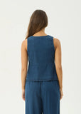 AFENDS Palmer Sleeveless Top - INK
