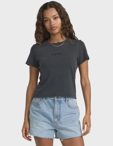 RVCA Forever Tee - WASHED BLACK