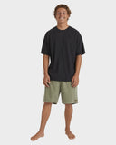 BILLABONG Larry Cord Walkshort - GREEN ASH