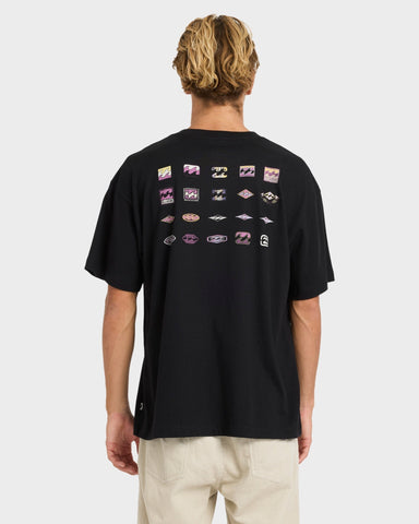 BILLABONG Timeline OG SS Tee - BLACK