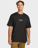 BILLABONG - Rose Arch Regular Short Sleeve - WASHED BLACK
