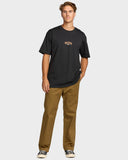 BILLABONG - Rose Arch Regular Short Sleeve - WASHED BLACK