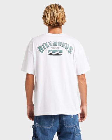 BILLABONG - Heritage Arch Tee - WHITE