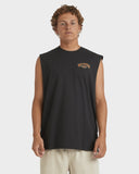 BILLABONG Heritage Arch Muscle - WASHED BLACK
