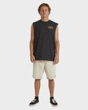 BILLABONG Heritage Arch Muscle - WASHED BLACK