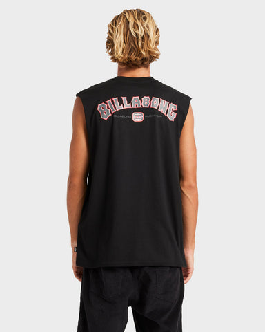 BILLABONG Chrome Arch Muscle Tee - BLACK