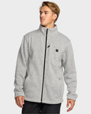 BILLABONG A/Div Boundary Mock Neck - GREY HEATHER