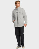 BILLABONG A/Div Boundary Mock Neck - GREY HEATHER