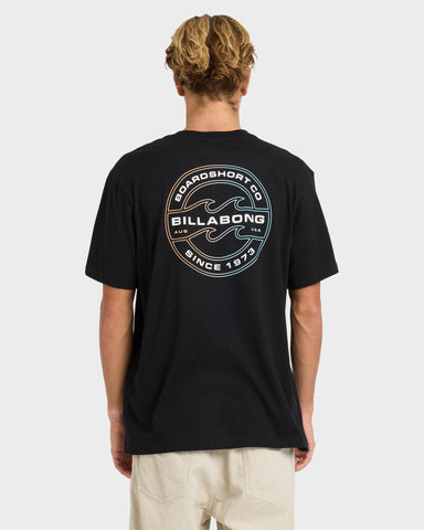 BILLABONG Hollow Premium SS Tee - BLACK