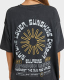 BILLABONG Sunshine Chaser Short Sleeve Tee - OFF BLACK