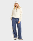 BILLABONG Le Love Half Zip Crew - SALT CRYSTAL